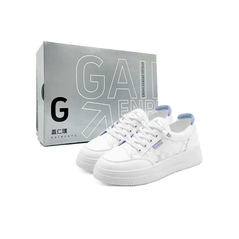 Gai Renpu Slip Resistant, Abrasion Resistant, Lightweight Low Top Skateboard Shoes Women's-12
