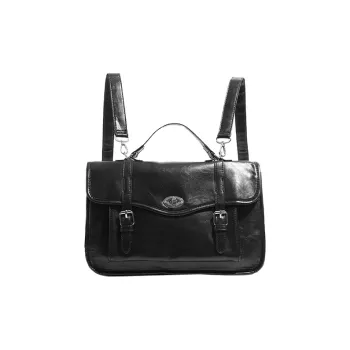 Jade En Plus PU Backpack Women's Hepburn Black