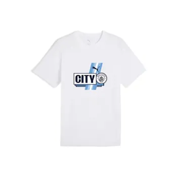 PUMA Manchester FtblCULTURE T Shirt Men's White