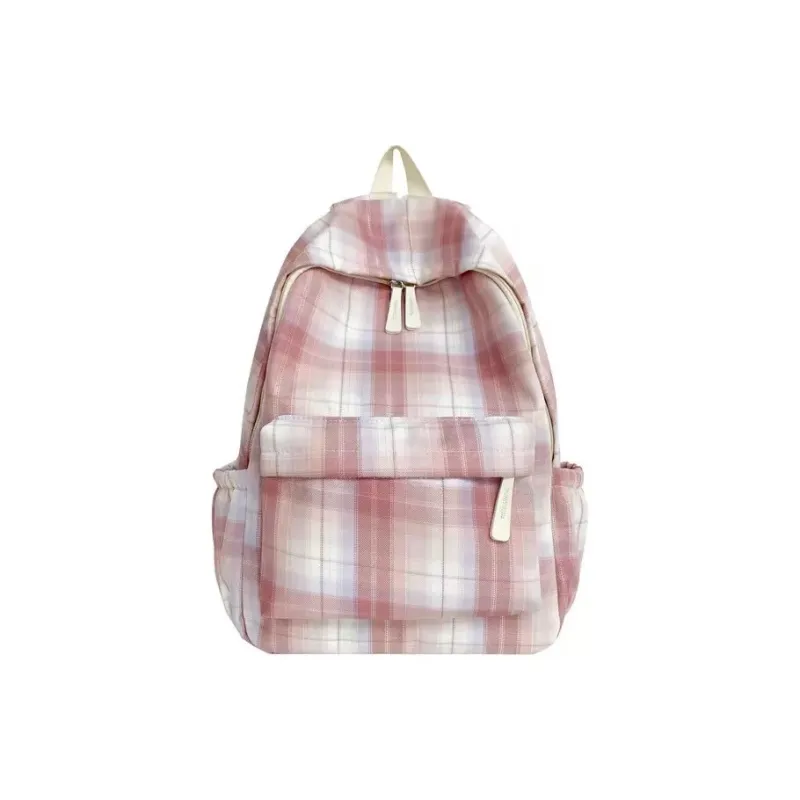 Kewuku Nylon Fabric Backpack Unisex Multicolor-3