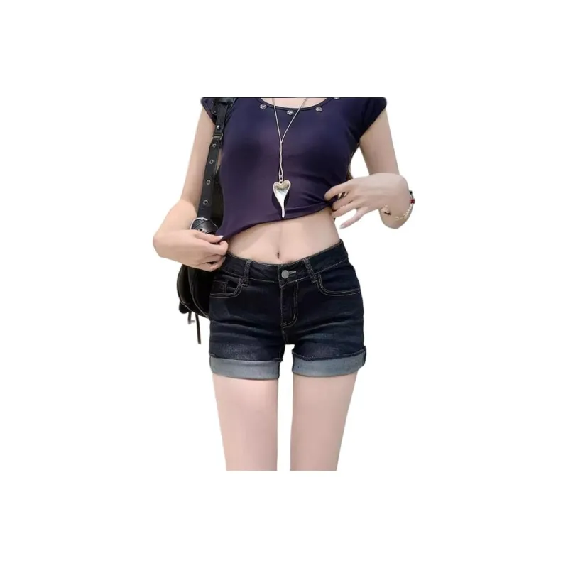 Concubine Zhu Denim Shorts Women's-0