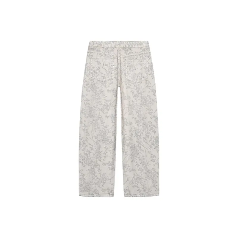 ZARA ZW Series Jeans Women's White-1