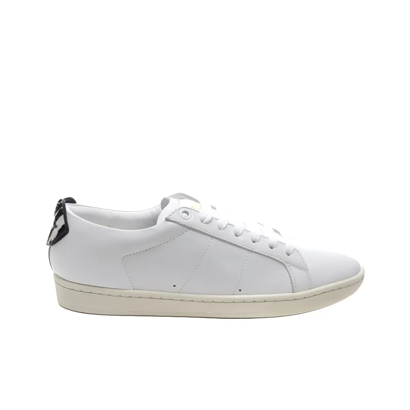 SAINT LAURENT Low Top Skateboard Shoes Women's White-1