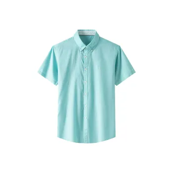 ARTSDON Shirts Men Light Green