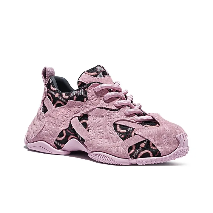 SALAXI Cushioning, Slip Resistant, Abrasion Resistant, Height Increasing Low Top Chunky Sneakers Unisex-2