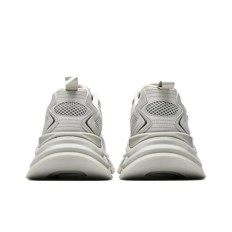 HLA The Mountain Is Not In The High Series Height Increasing Breathable Low Top Chunky Sneakers Men's-8