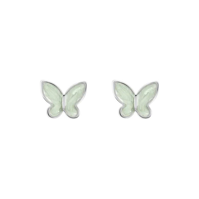 KEYS VIA Copper Alloy Stud Earrings Women's-1