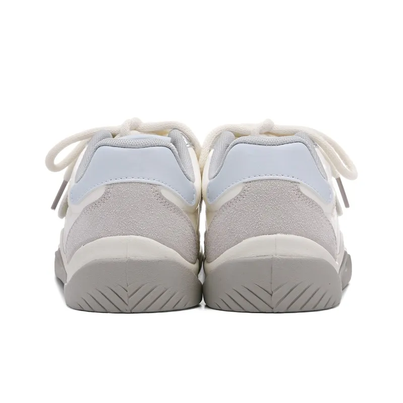 The New Age Family Low Top Skateboard Shoes Women's White Blue-3
