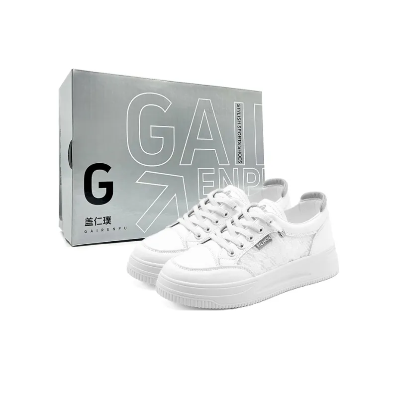 Gai Renpu Slip Resistant, Abrasion Resistant, Lightweight Low Top Skateboard Shoes Women's-0