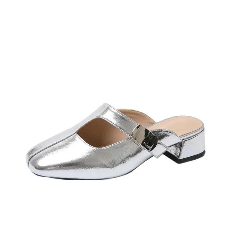 AFJI Rubber Sole Abrasion Resistant Closed Toe Slippers Women's-0
