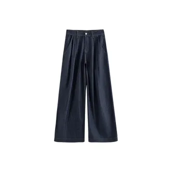 Initial language Jeans Women's Denim Dark Blue