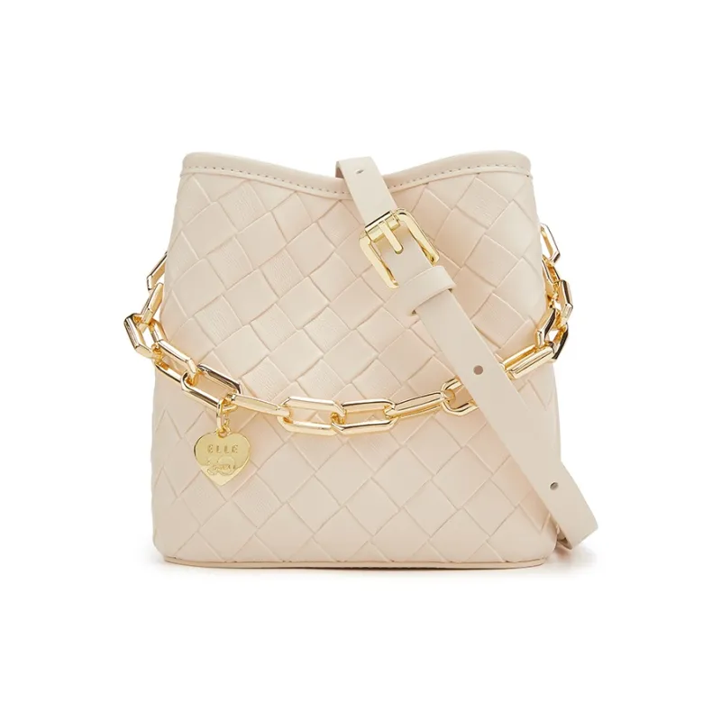 ELLE Synthetic Leather Bucket Bag Handbag Women's Multicolor-5