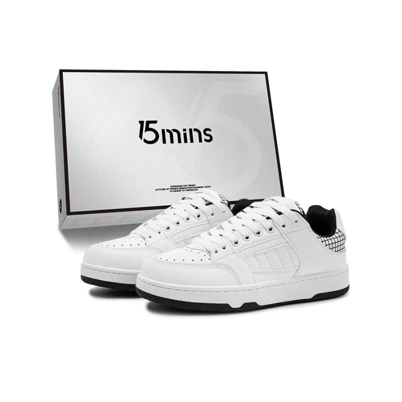 15 MINS Shock Absorbers Low Top Skateboard Shoes Unisex-1