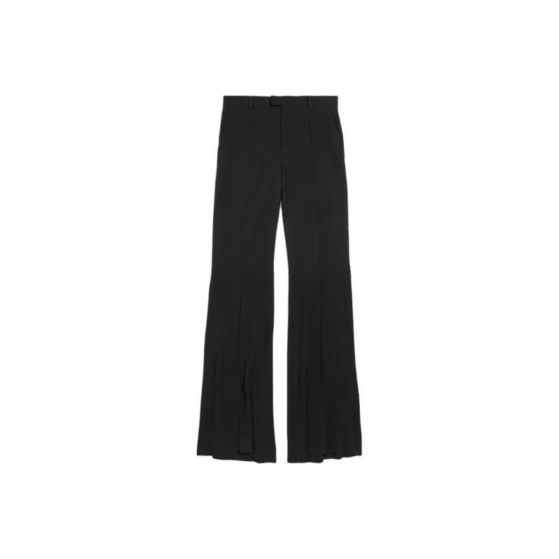 Balenciaga SS25 Casual Pants Regular Women's Black-0