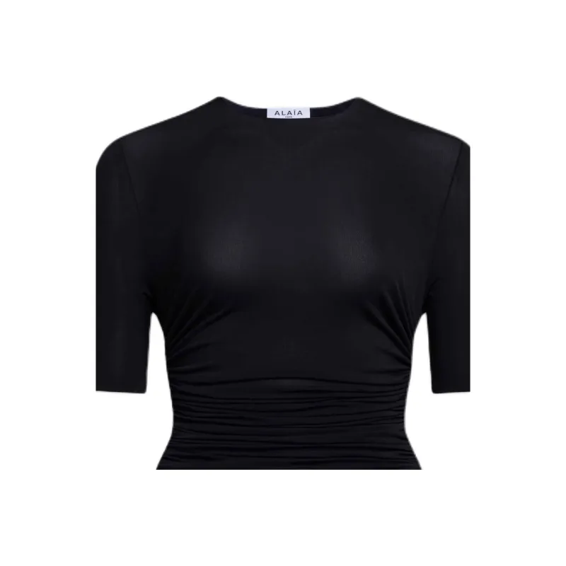 Alaia SS25 T Shirt Women's Black-1
