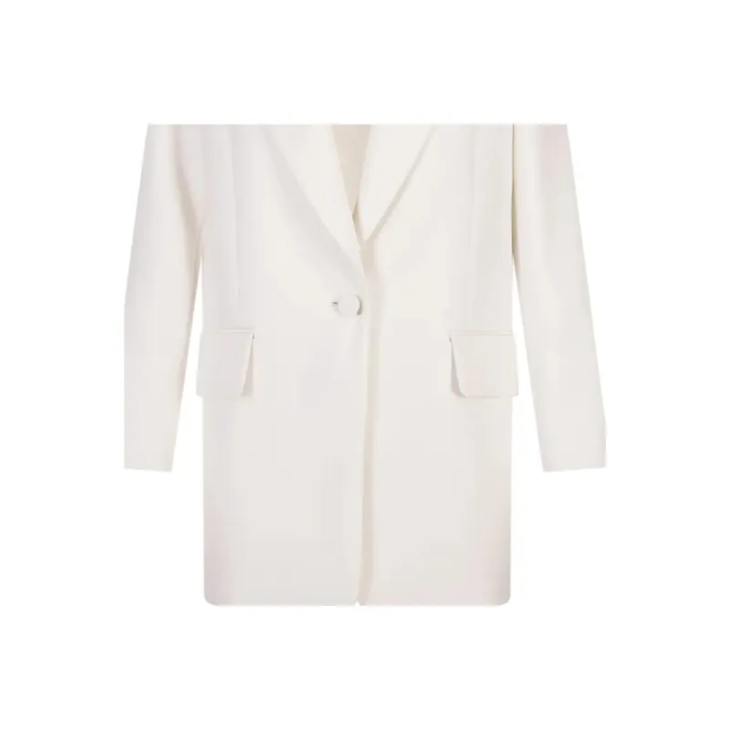 MaxMara Single Breasted Long Sleeved Jacket-3