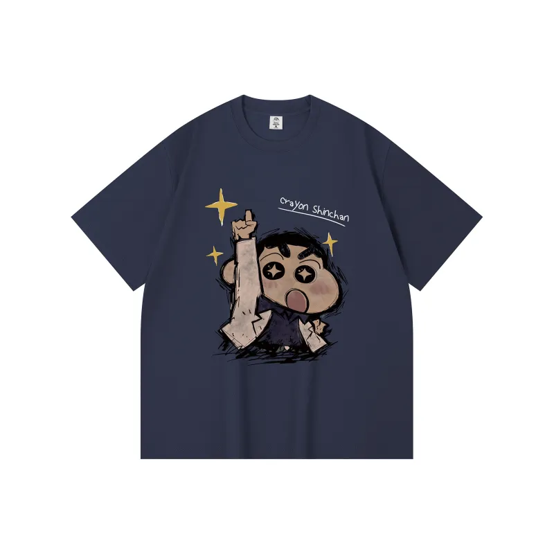 Crayon Shinchan Short Sleeved T Shirts Unisex-10