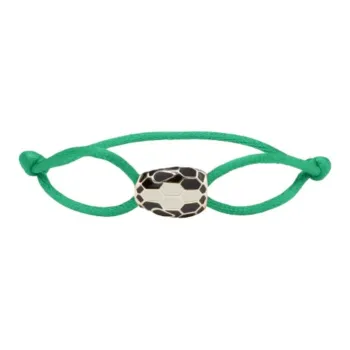 BVLGARI Enamel Bracelets Unisex Green
