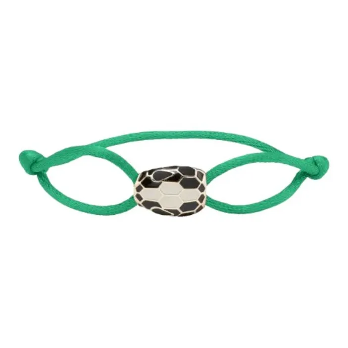 BVLGARI Enamel Bracelets Unisex Green-0