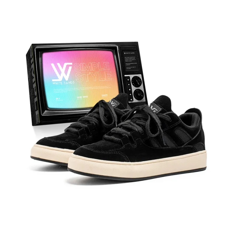 White Sands Slip Resistant, Abrasion Resistant, Breathable Low Top Skateboard Shoes Men's-15