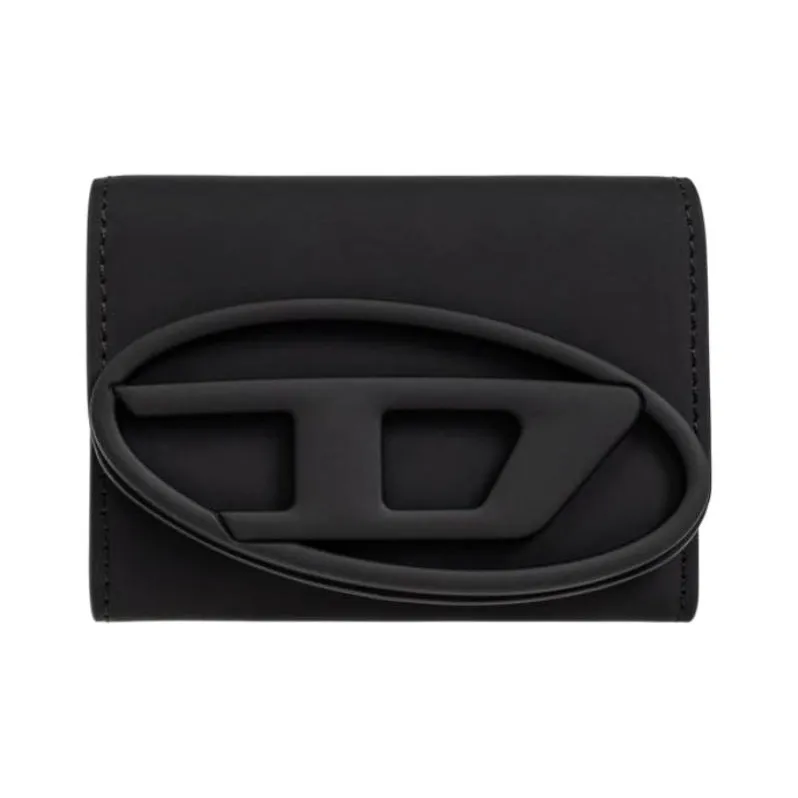 DIESEL Cow Leather Wallet Men's Black-0