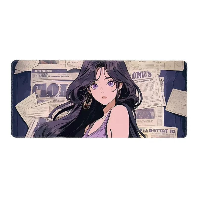 DANYIN Extra Large Vintage Girlish Computer Keyboard Pad Anime Mouse Pad Esports Gaming Table Mats For Men Mouse Pads-6