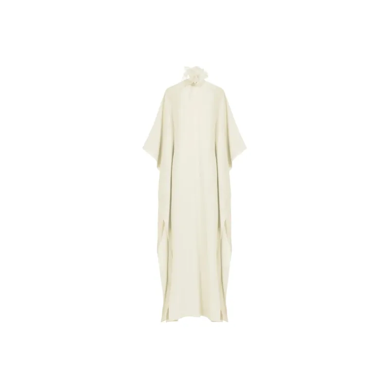 TALLER MARMO SS25 Long Sleeved Dress Women's Ecru-0