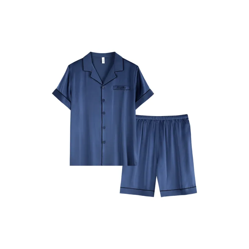 Xuan Liang Pajama Set Men's Three Piece Set-13