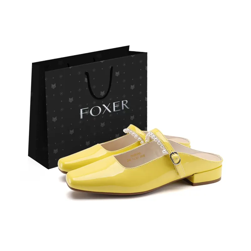 FOXER Abrasion Resistant Closed Toe Slippers Women's-11