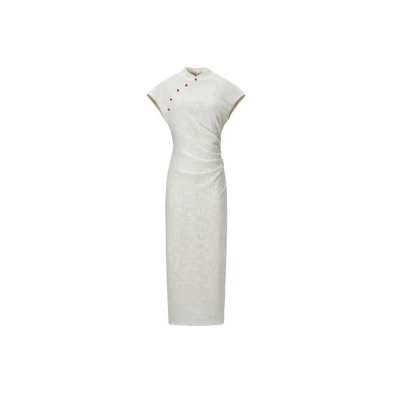 Mu Xiao Xin Short Sleeved Dress Women's-0