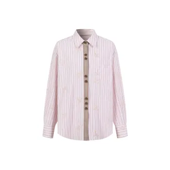 Three Quarters Shirt Women's Pink