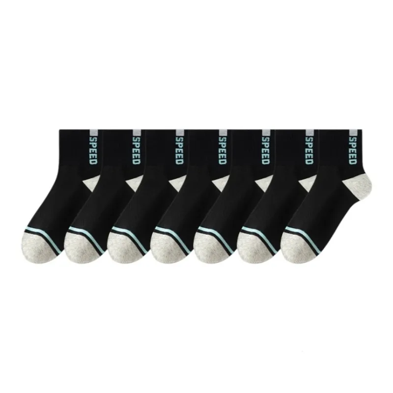 7 SEVFUN Mid Calf Socks Men's Combo Set-34