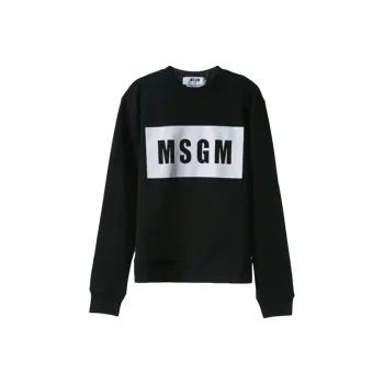 MSGM Sweatshirts Men Black
