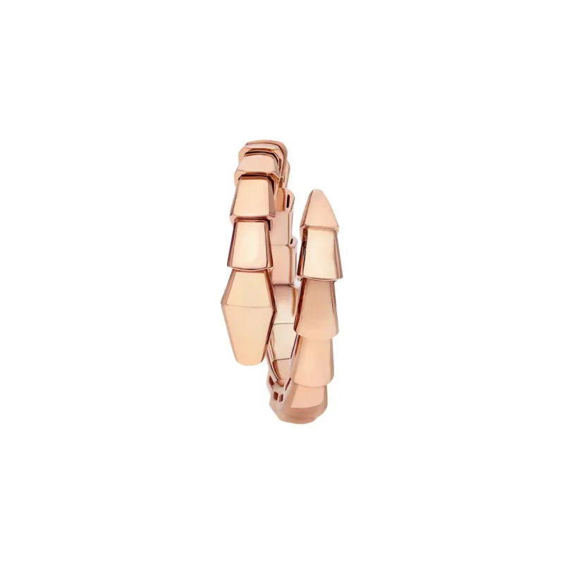 BVLGARI 18K Rose Gold Rings Unisex Gold-1