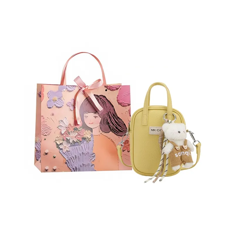 PARK DANCE PU One Shoulder Handbag Women's Multicolor-5