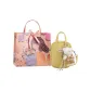 Yellow Charm Shopping Bag