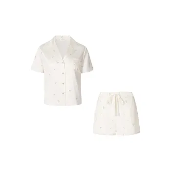 SILKY MIRACLE Pajama Set Women's White