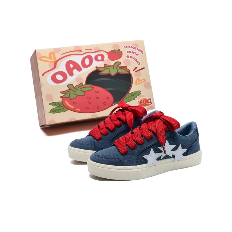 OAOQ Slip Resistant Cushioning Abrasion Resistant Lightweight Breathable Low Top Skateboard Shoes Unisex-15