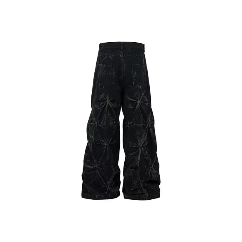 HKRXEC Jeans Men Black-1