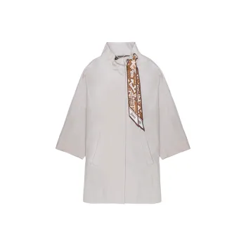 HERNO Trench Coat Women's White