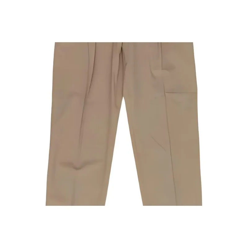 MaxMara Pleat Detailed Tapered Trousers-3