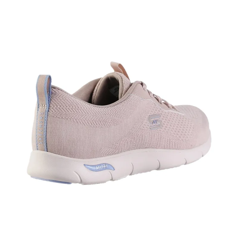 Skechers ARCH FIT REFINE Low Top Casual Shoes Women's Pink-4