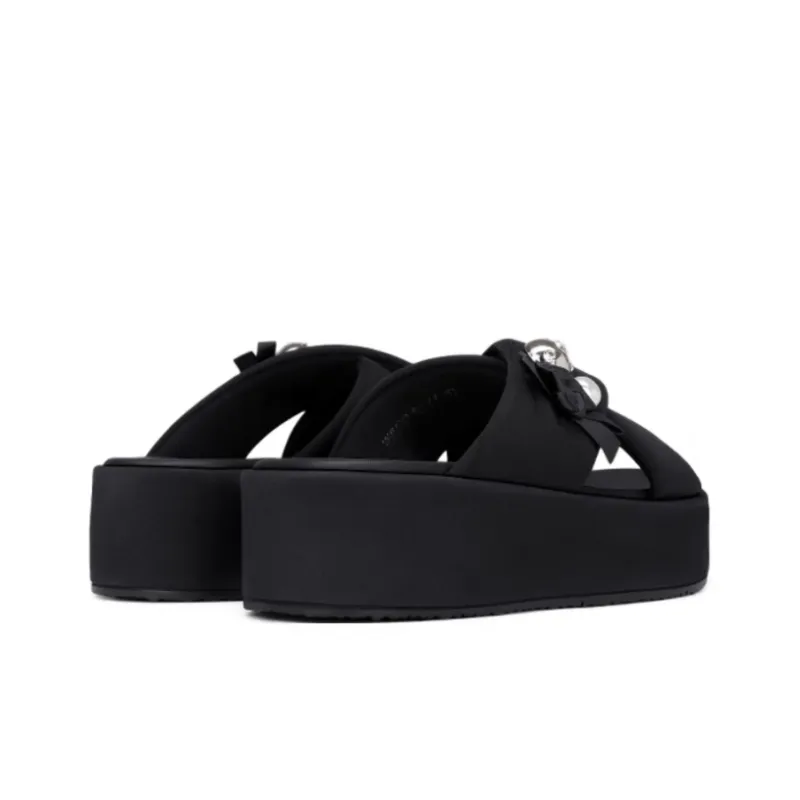 JESSICA SOPHIA Slide Slippers Women's Black-2