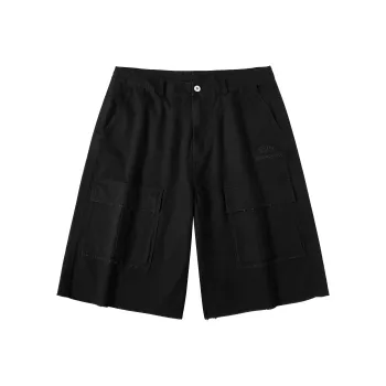 Coke Cargo Shorts Unisex Black