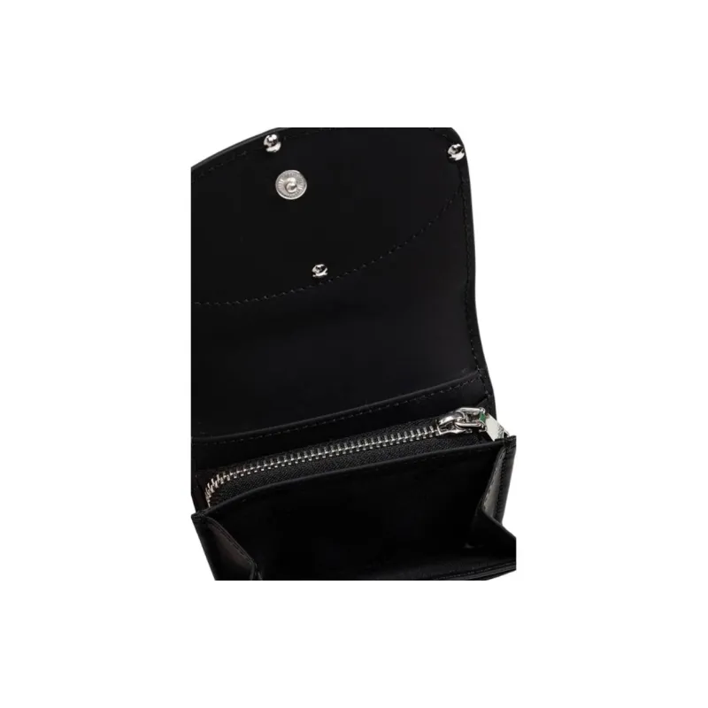 DIESEL Cow Leather Wallet Men's Black-4