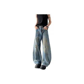 GY.VG Jeans Unisex Blue