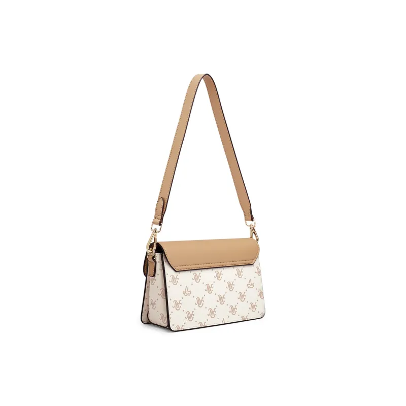NAVIGARE PVC Shoulder Bag Women's Coffee-6