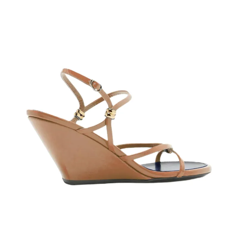 PROENZA SCHOULER One Strap Sandals 7cm Women's Brown-3