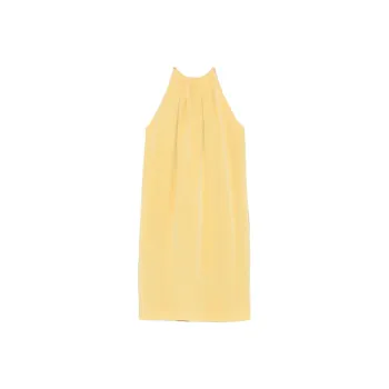 CELINE Sleeveless Dress Women's Yellow