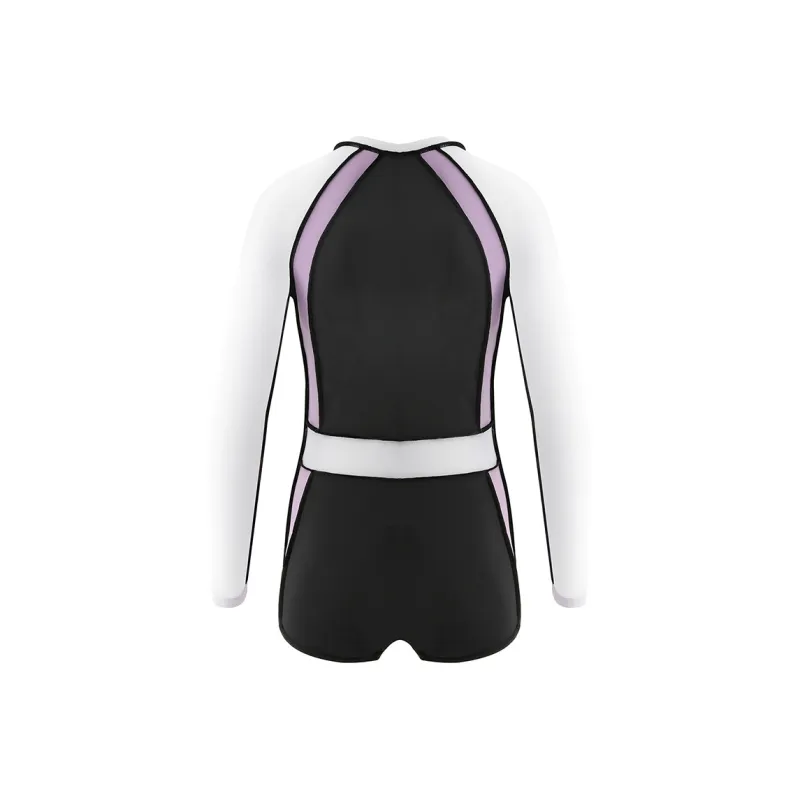 XTEP One piece Swimsuit Women's Black-1